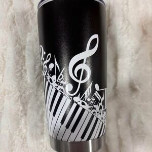 Musical Note and Piano Tumbler